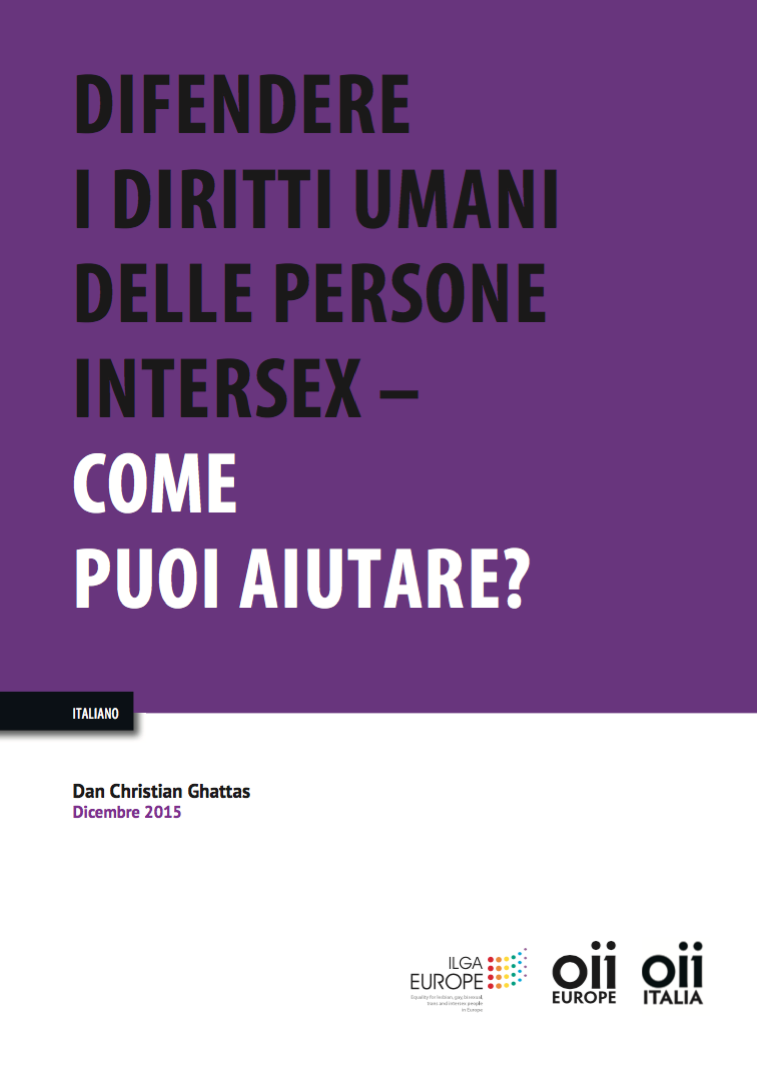 DIFENDERE I DIRITTI UMANI DELLE PERSONE INTERSEX – COME PUOI AIUTARE?