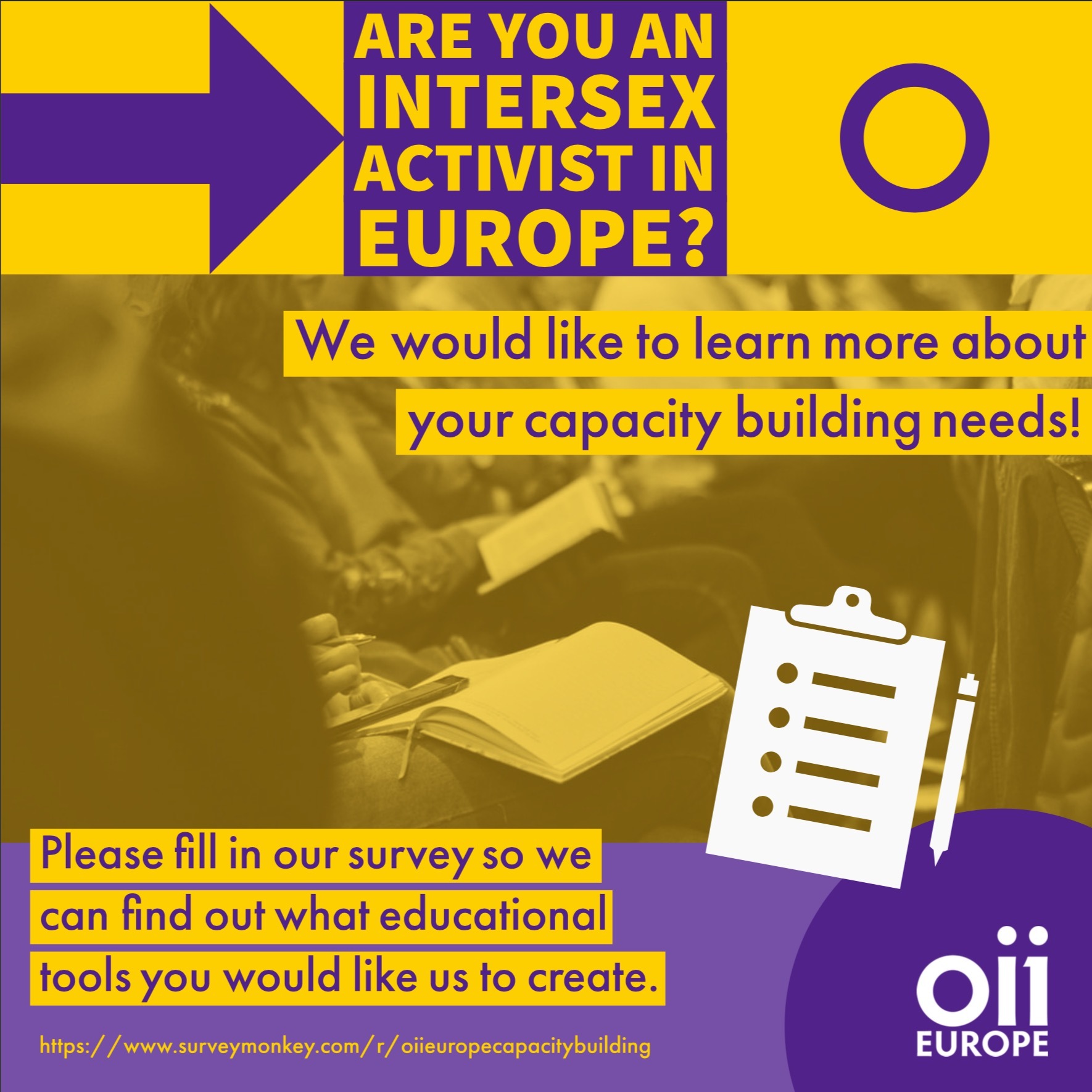 Assessing Capacity Building Needs Across Europe OII Europe Survey — Deadline July 12th 2020