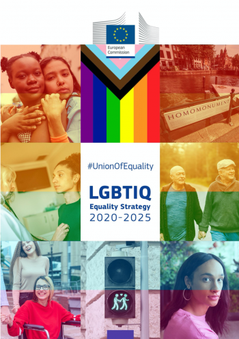 cover page of the EC LGBTIQ Strategy 2020-2025