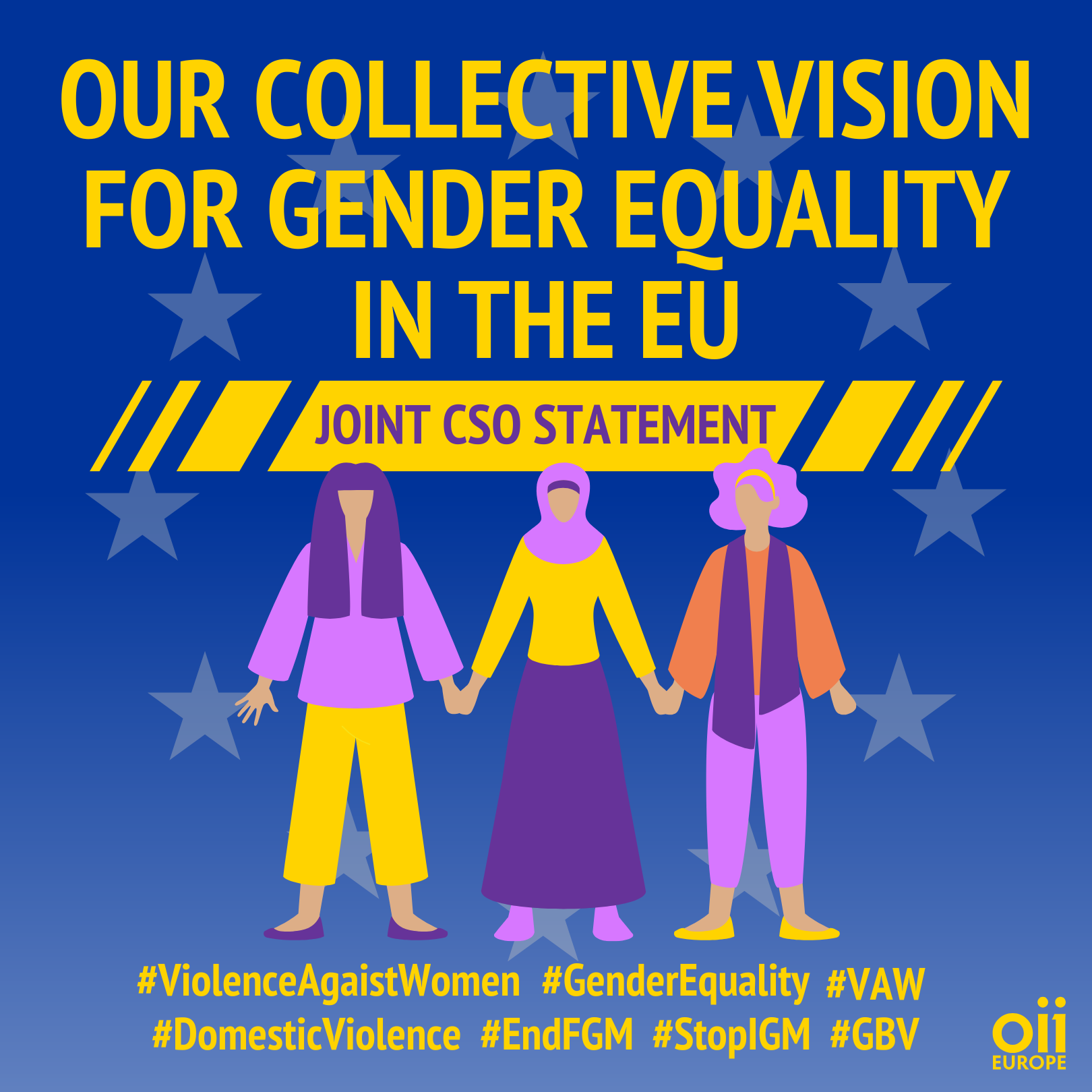 Our collective vision for gender equality in the EU  – Joint CSO Statement