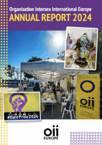 Cover page of the OII Europe Annual Report 2024