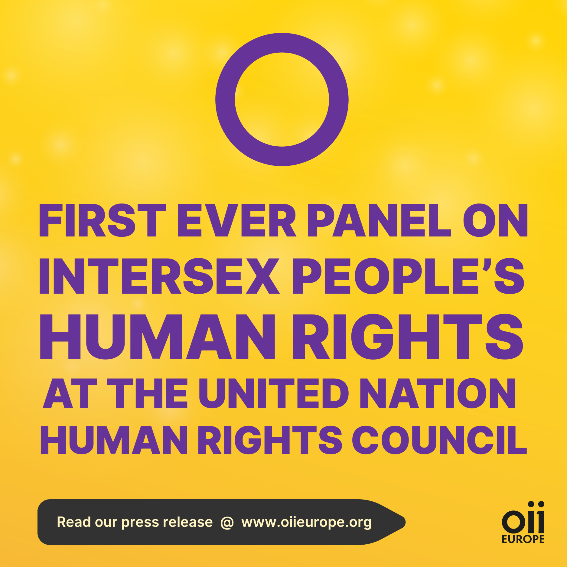 First ever panel on intersex people’s human rights at the UN Human Rights Council