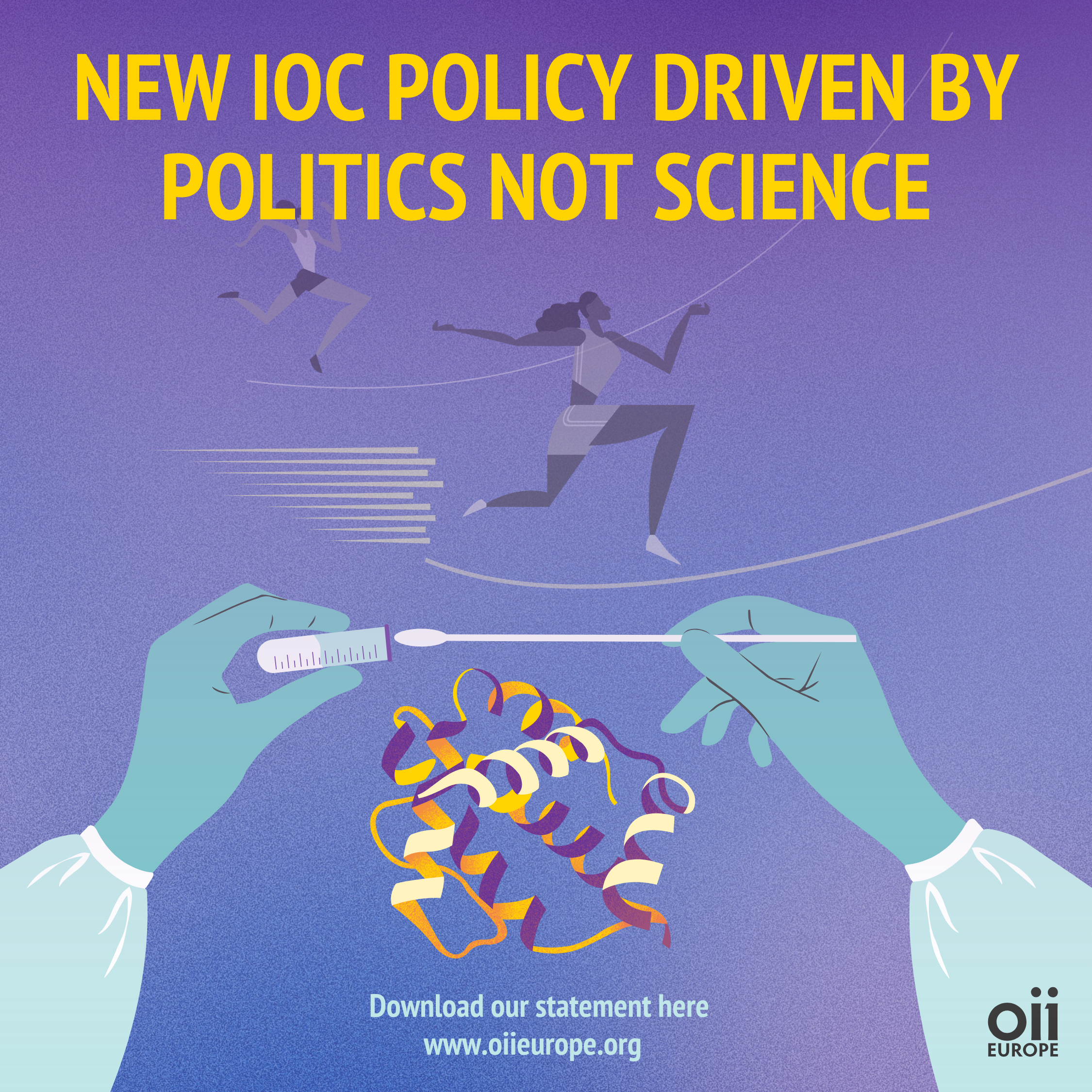 IOC establishes genetic testing as a requirement in a policy driven by politics not scientific evidence