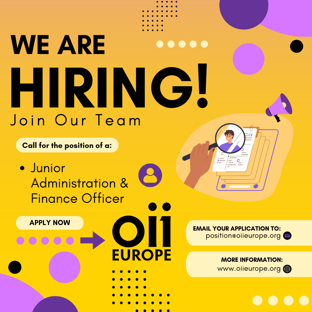 Administration and Finance Officer (Junior position)